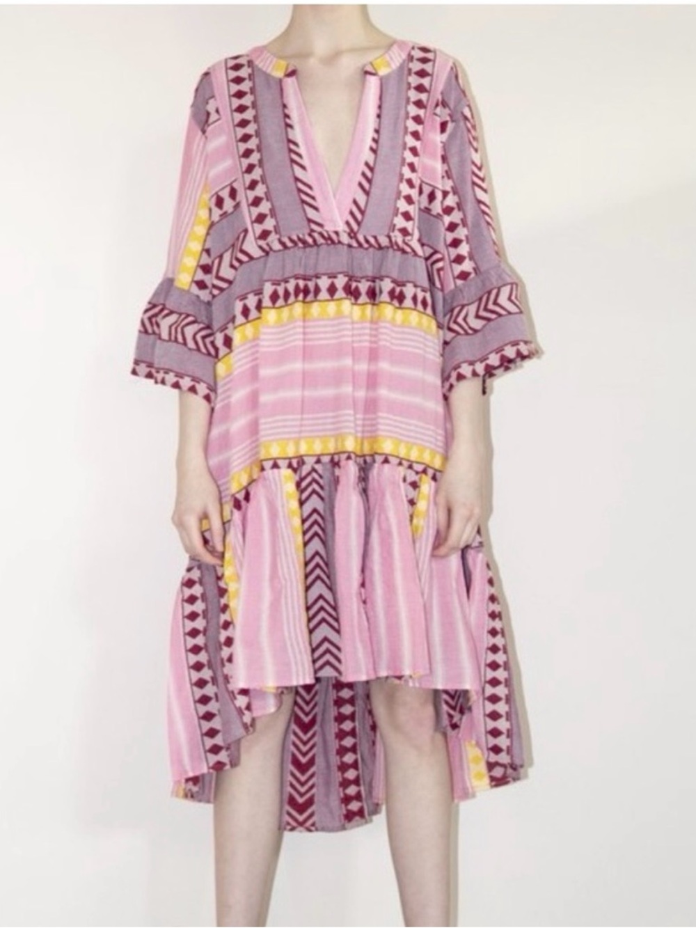 Devotion TWINS Oversized Boho Zakar Dress, size M